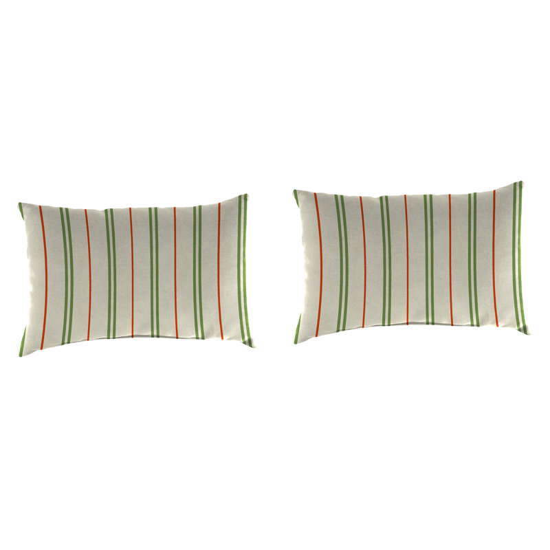 18" x 12" Outdoor Lumbar Throw Pillow, Gallan Cedar