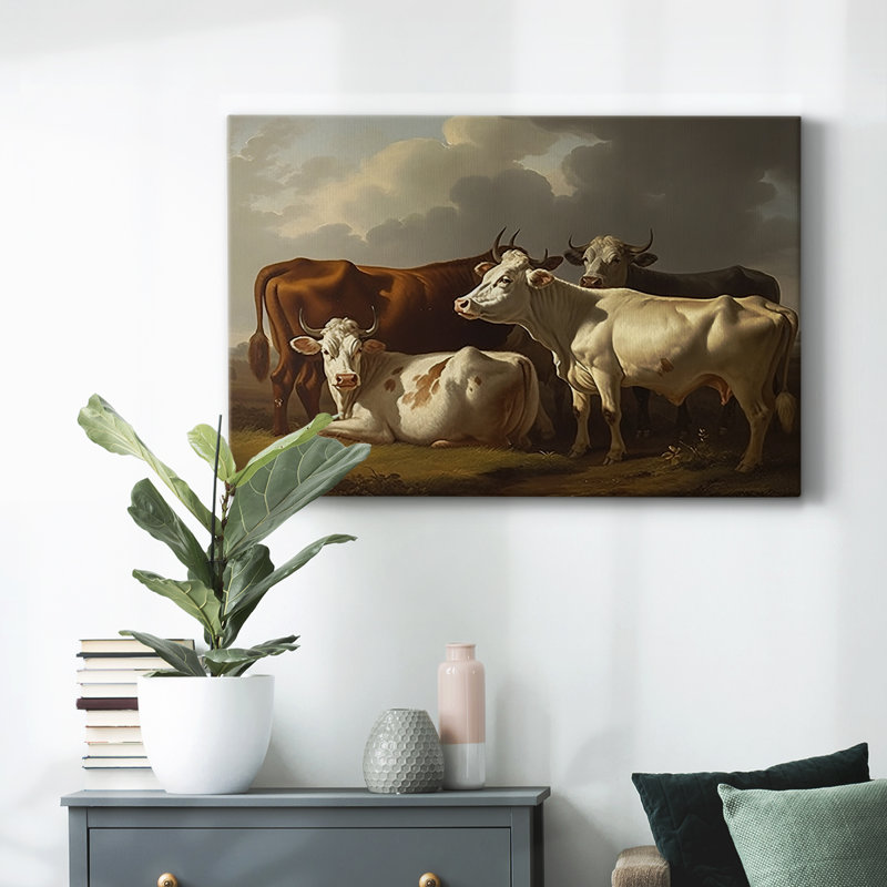 Animaux, série de paysages, H 12 po x l 18 po