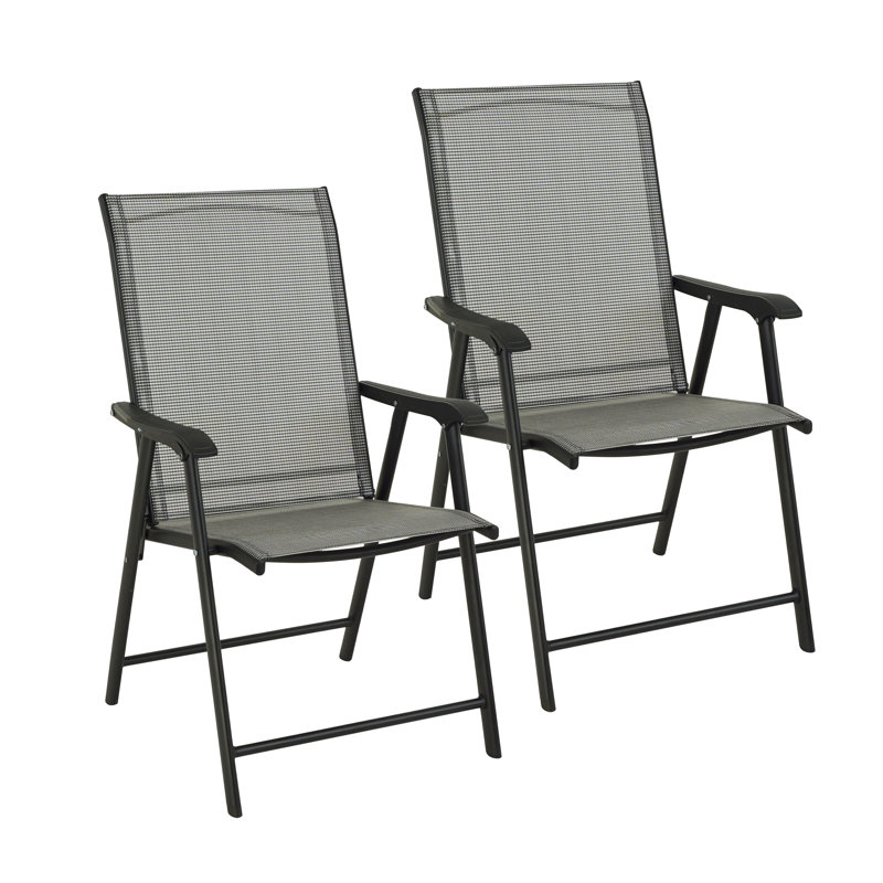 Fauteuil pliante pour dîner de patio Siglinde