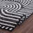 Rambo Bohemian Stripe Arch Design Area Rug-100078657