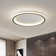 Folko 1-Light 20" LED Flush Mount Ceiling Light with Remote Control