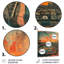 Art de mur de stade de baseball rétro orange et vert-1440774370-1440774373