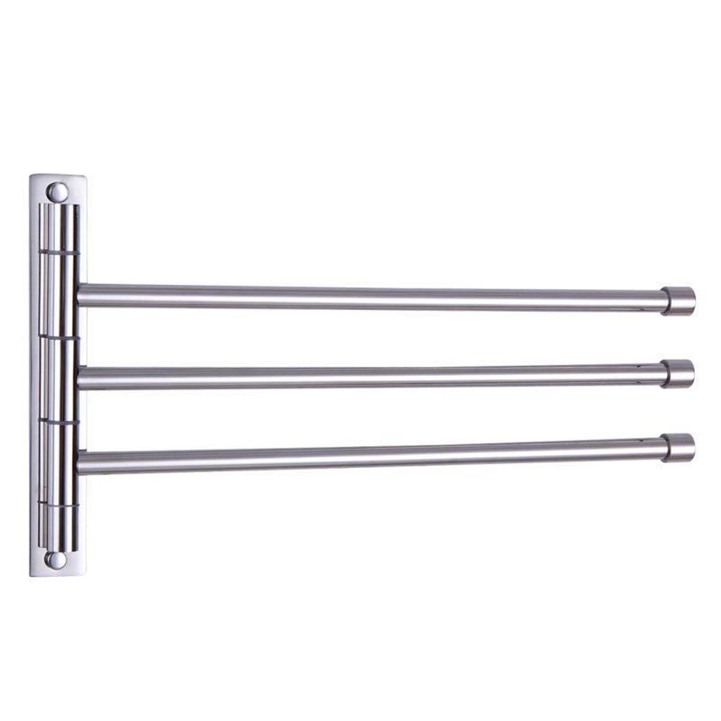 15.73 " Wall Towel Rack, Brushed