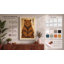 Noble Bear Japandi - Wrapped Canvas-1827426331-1827426311