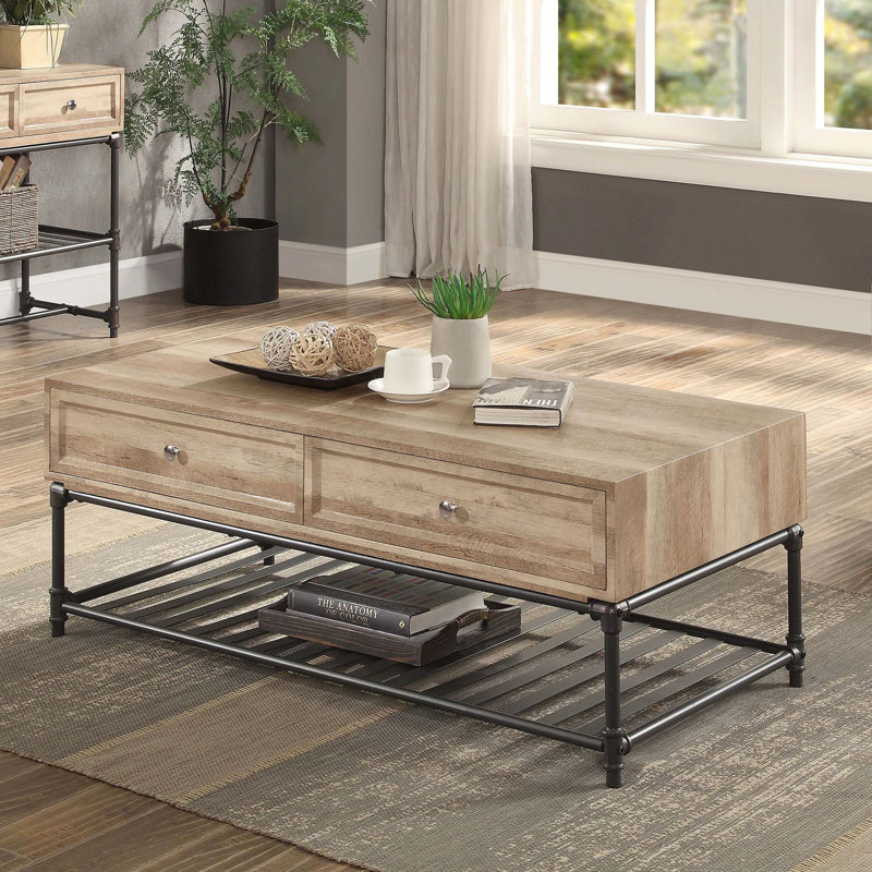 Coffee Table With Bottom Shelf