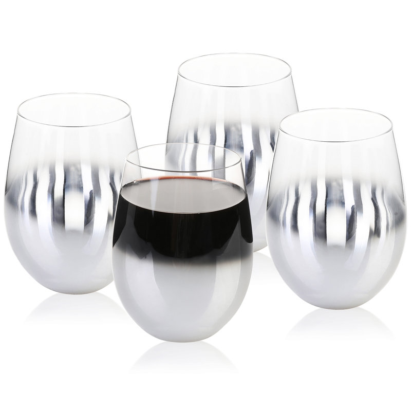 4 Piece 237ml Wine Glass Set