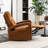 Berdean Upholstered Pushback Manual Recliner-1208207666