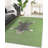 Tapis vert SNOW LEO par Everly Quinn-1509370697