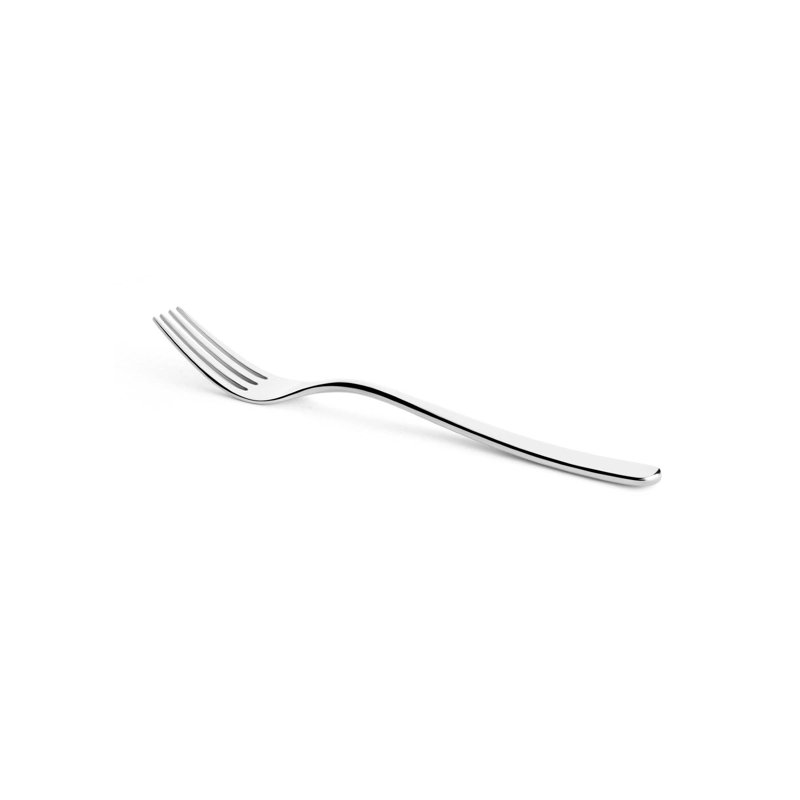 Fourchette à salade / dessert en acier inoxydable Aria | Argent, 7,2 po, 12 pièces