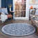 Tapis bleu marine Hoban