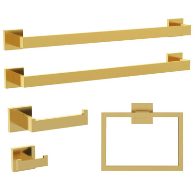 Ensemble de quincaillerie de salle de bain 5 pièces