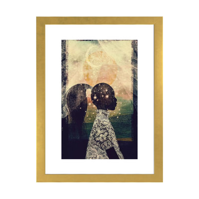 «The Sun, Stars and Moon» par Erin K. Robinson - reproduction d'art