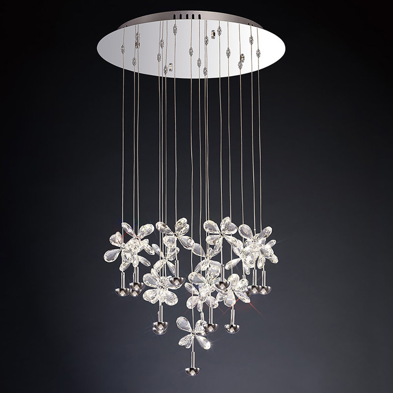 16 - Light Polished Chrome LED Pendant