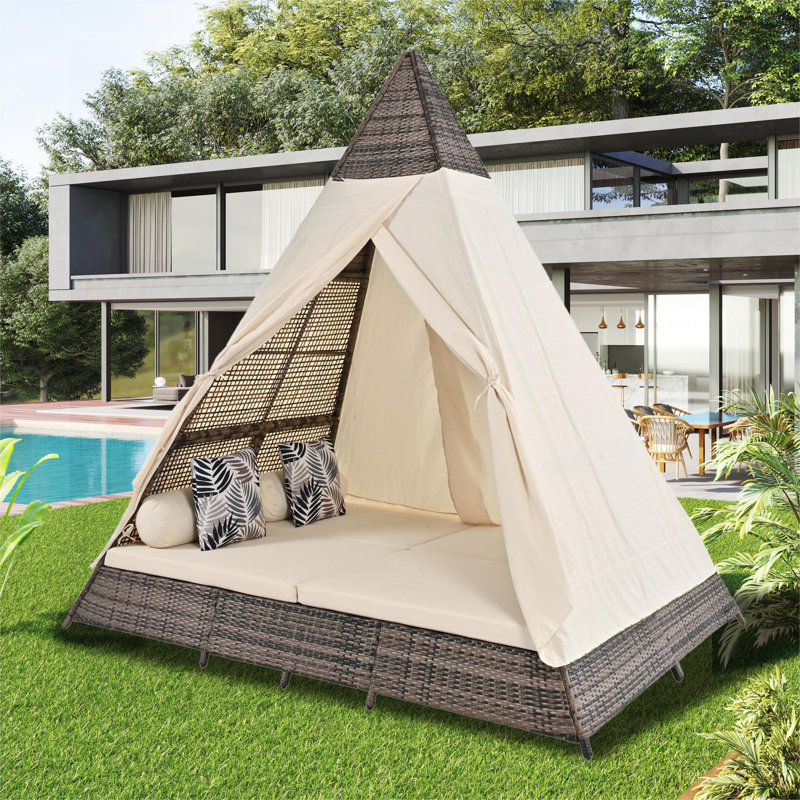 Breklyn 2 Person Tent, Beige/Grey