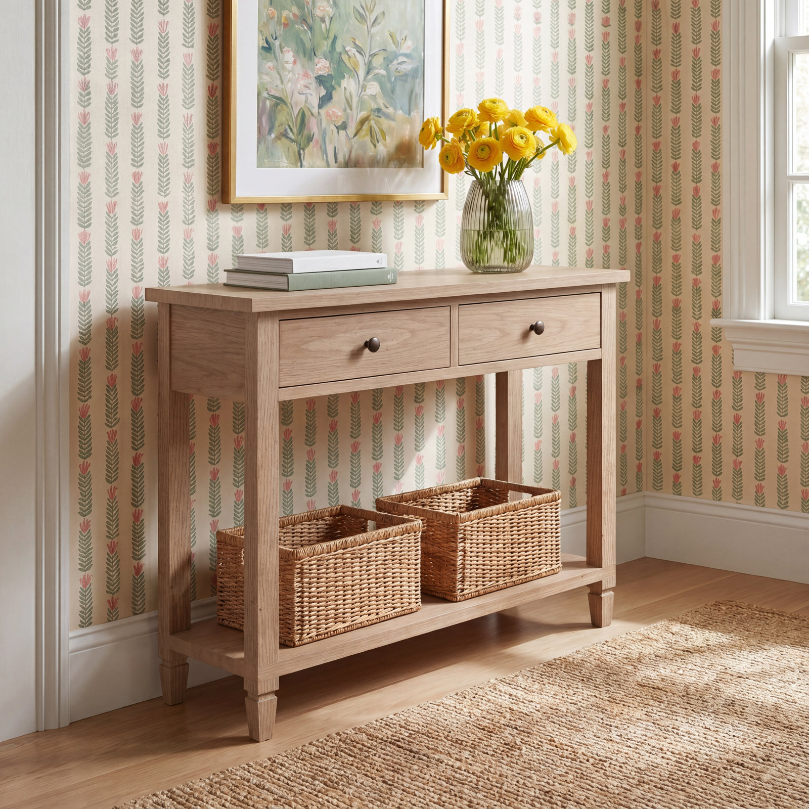 Charleston 36'' Console Table, Desert Sand