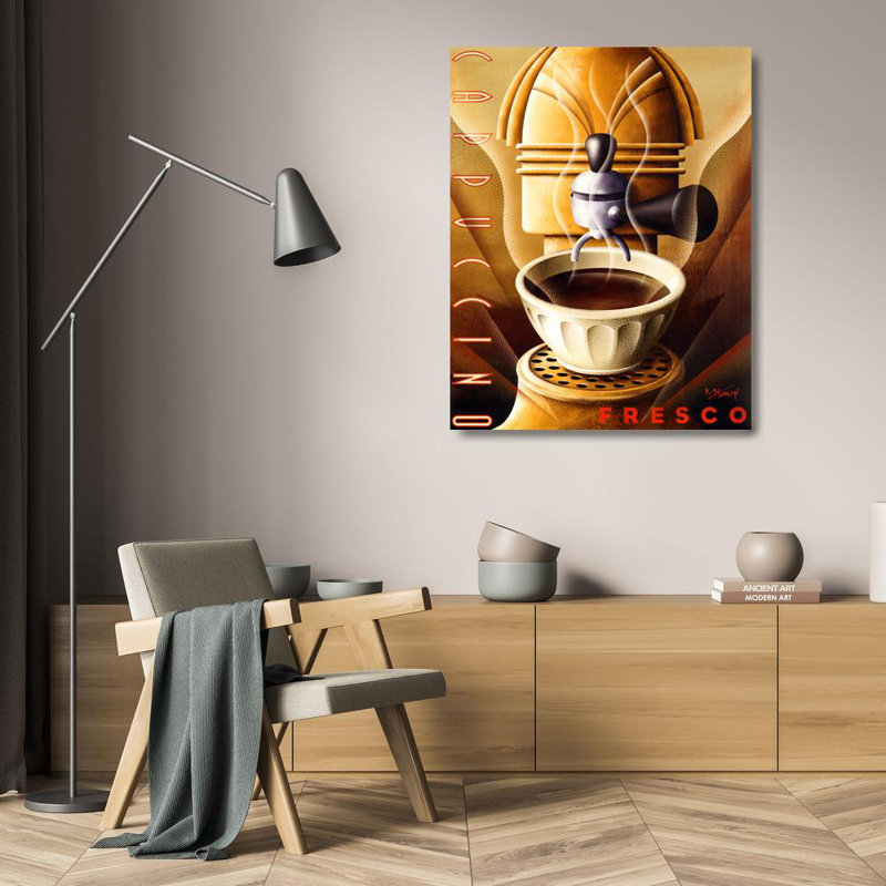 Cappuccino Fresco HAD-2693, H 24 po x l 19 po