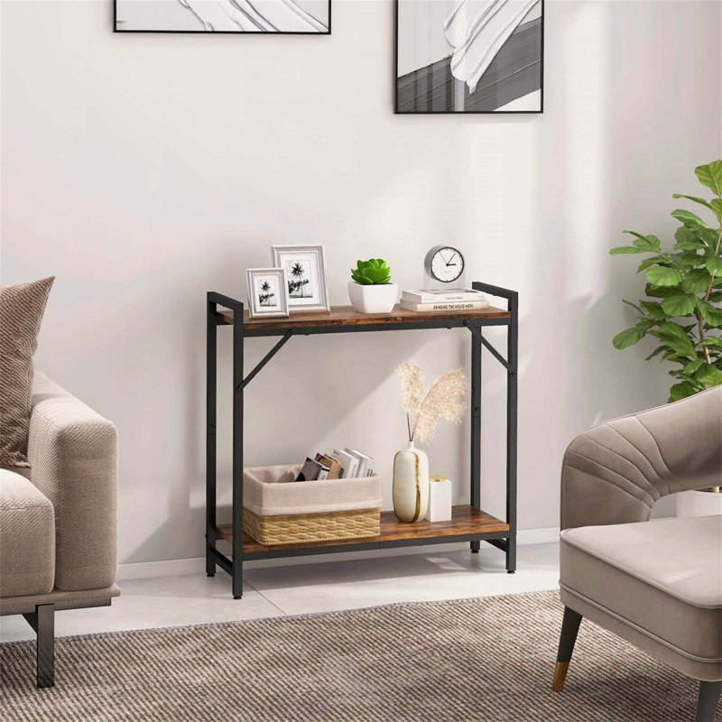 Annam 75cm Console Table, Brown