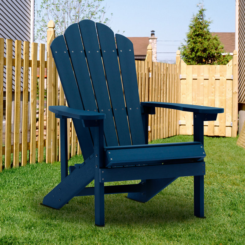 Chaise Adirondack Yonds Hips, Bleu marine