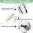 White Pearl Necklace Wine Rack-1743995818