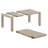 Asherton Square 4 - Person 39" Long Dining Set-1369292911