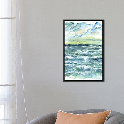 « ondulations seascape », impression sur toile