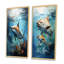 «Fishing Majestic Marlins» - 2 pièces-1008213188-1008213191