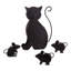 CHAT AVEC SOURIS SCULPTURE