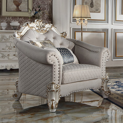 Chaise Augustine avec 2 coussins