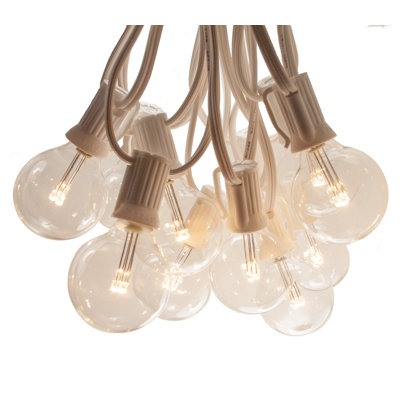 Faustino Outdoor Plug-in Globe String Light