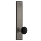 Grandeur Carré Tall Plate Privacy with Coventry Door Knob