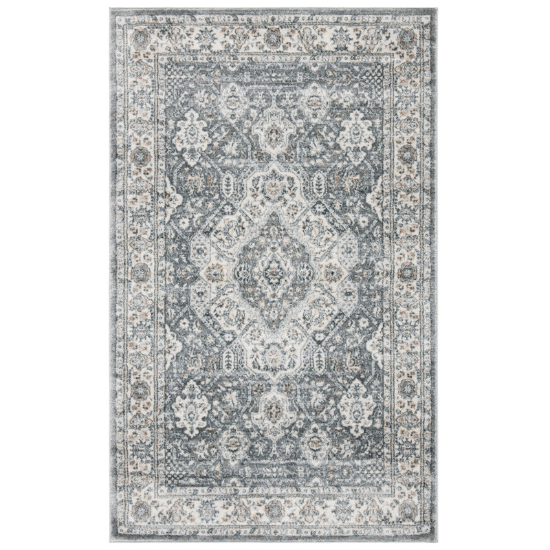 Pearce Oriental Area Rug, Rectangle 91 x 152 cm