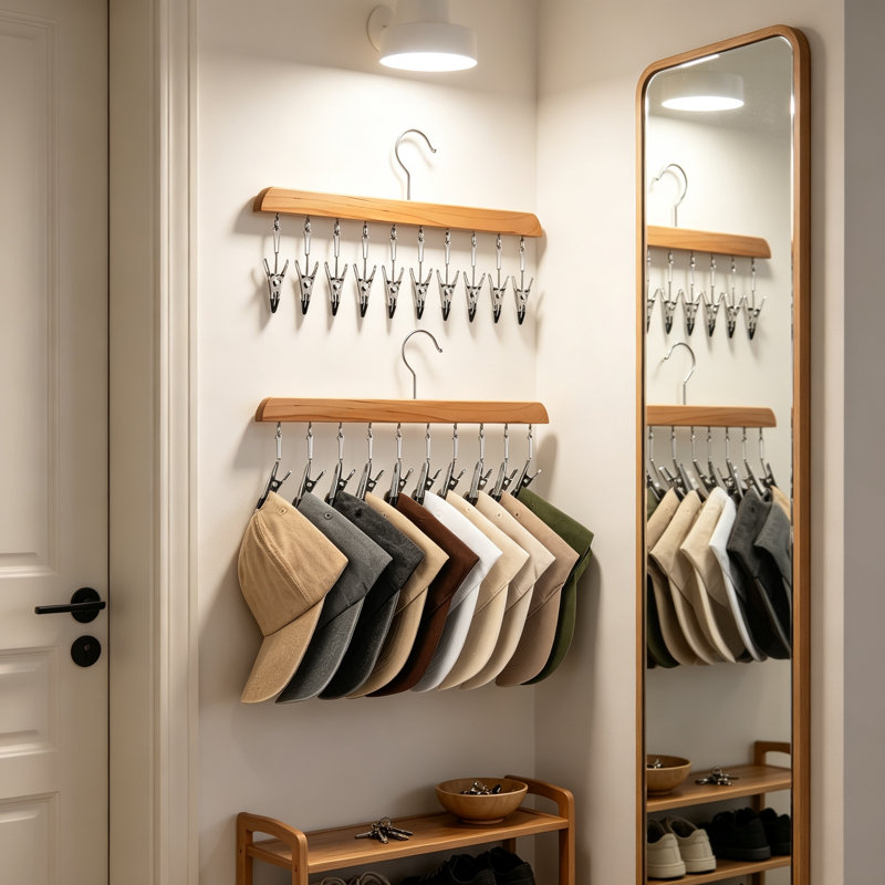 Solid Wood Wall Hook