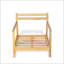 Ensemble de conversation pour patio en bois d'acacia