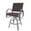 Aruba II Sling Aluminum Frame Balcony Height Swivel Café Chair-411905114-411905187-461073635