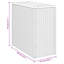 Nirvi Rectangular Outdoor Side Table , 58cm cm W 27.5cm cm D-926470605-881461671