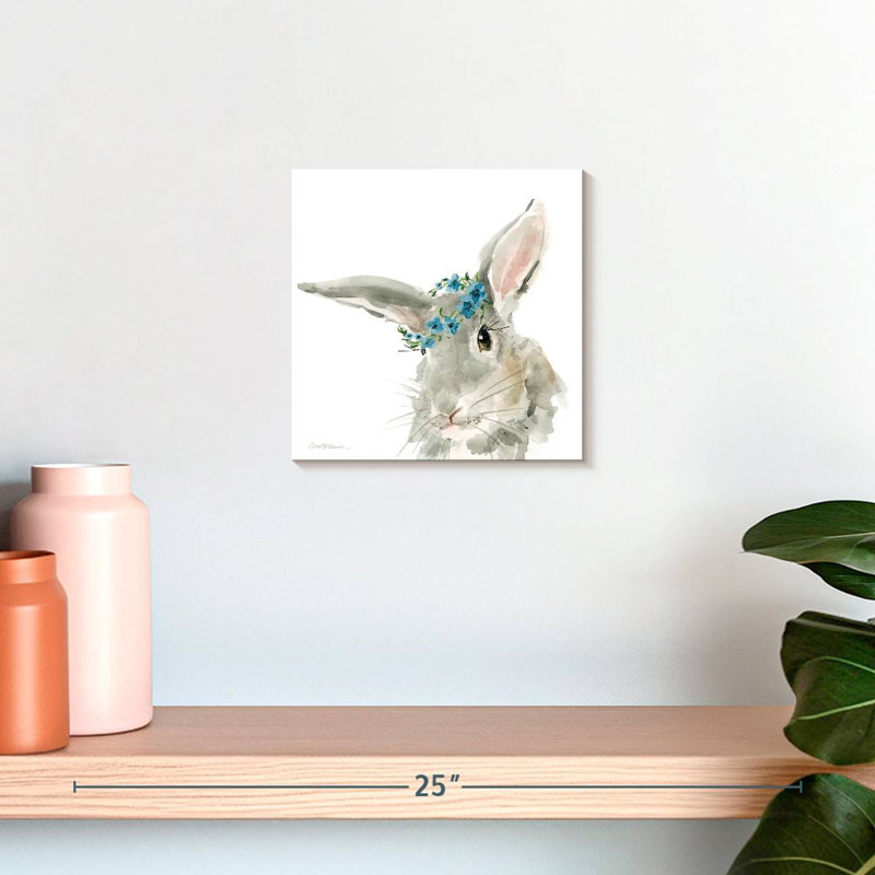 Lapin Crowle Glamour, H 10 po x l 10 po