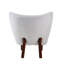 Chaise blanche - Conception élégante pour le salon et sièges confortables
