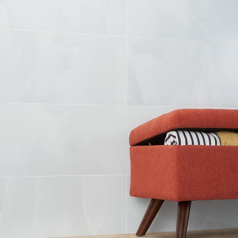Dreamstone 12X24 Polished Porcelain Tile, Aztec Onyx Azul Polished