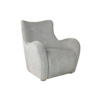 Gray Swivel Chair, Zinc Colored Accent, 32" Depth, 33" Width, 36" Height, Transitional Transitional, H X D W, 73 Lb