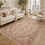 Vintage Look Cotton and Chenille Flatweave Area Rug-1020751959