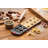 Ravioli Tray Non Stick with Wooden Rolling Pin