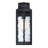 15" 1-light  Outdoor Wall Light with Water Glass Shade