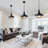 3- Light 10.5Inches Farmhouse Pendant Light For Kitchen, Dining Room Living -119402932