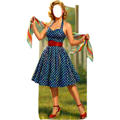 SS11388, pin-up des années 1950, femme pin-up, pin-up, debout en carton découpé debout