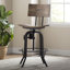 Tabouret de bar pivotant réglable Mott Street