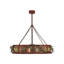 Rustic Lodge 12 - Light Chandelier