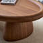 Table basse rétro et niche en bois