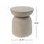 Table d'appoint pour l'extérieur, table d'appoint et table d'appoint MGO