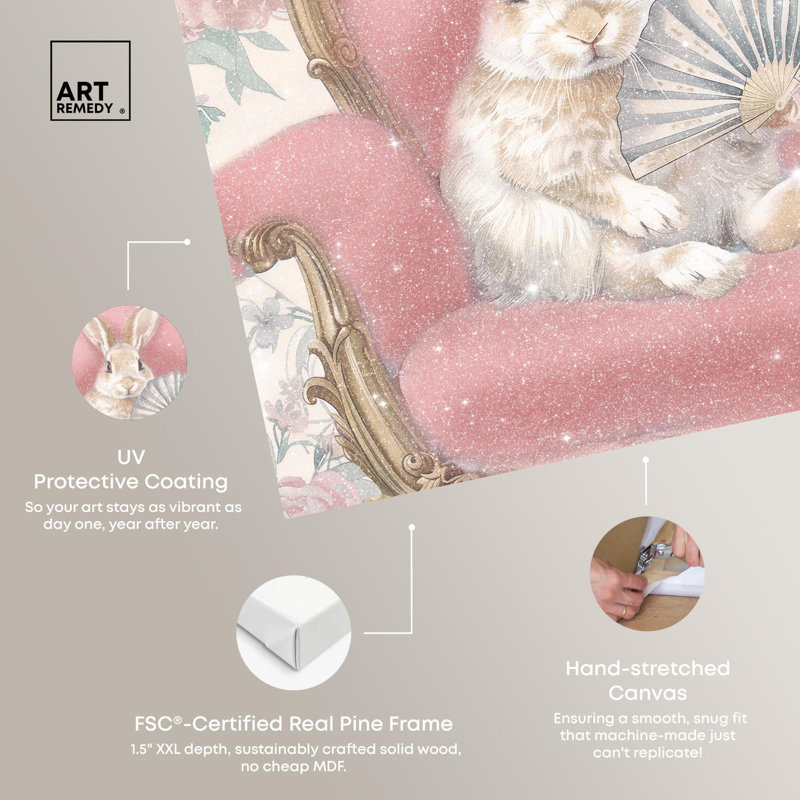 «An Aristobun Canvas» par Art Remedy, Toile tendue, H 45 po x l 36 po x P 1,5 po