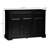 Modern Black Storage Cabinet, With 2 Drawers And Adjustable Shelves For Home Improvement Kitchen Cabinet Sideboard Buffet, & Shelves. Black, Attractive. 46.21"W X 15.5"D 32"H
